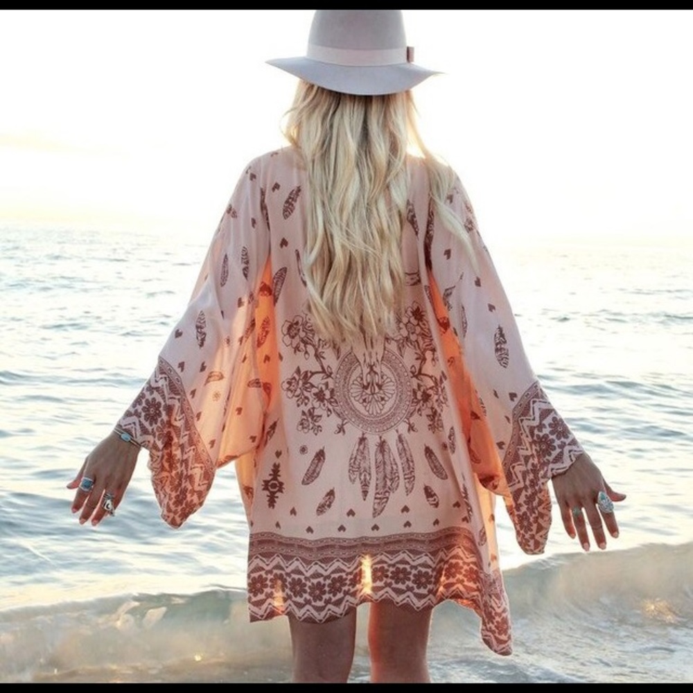 Beautiful Chiffon Kimono